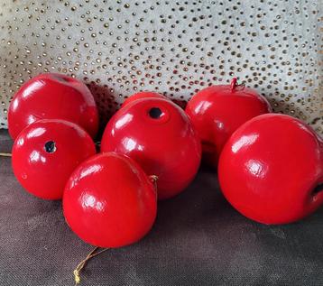 Oude Zweedse kerst appels-kerstversiering by Anno Toen  beschikbaar voor biedingen