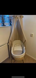 Prachtige Little Green Sheep wieg (mozes mandje), Ophalen of Verzenden, Zo goed als nieuw, Wieg