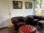 Chesterfield fauteuils x 2, Huis en Inrichting, Banken | Complete zithoeken, Gebruikt, Ophalen of Verzenden