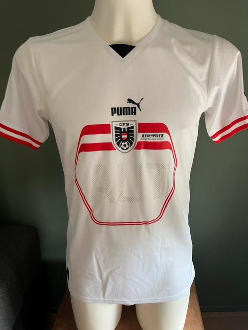 Wit Puma Oostenrijk uit shirt S voetbalshirt 2022-2023, Sport en Fitness, Voetbal, Nieuw, Shirt, Maat S, Verzenden
