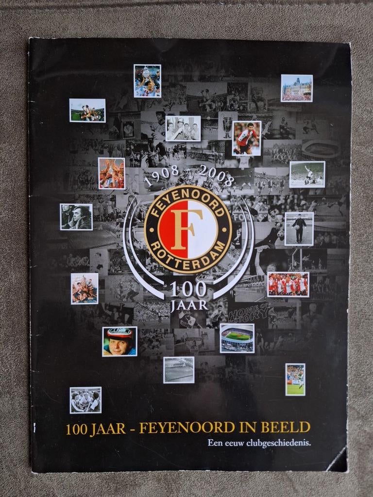 Feijenoord 100 jaar jubileumboek uit 2008, Verzamelen, Ophalen of Verzenden, Gebruikt, Feyenoord, Boek of Tijdschrift