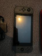 Nintendo switch zwart + controller + oplader + hoes, Spelcomputers en Games, Met 1 controller, Gebruikt, Ophalen of Verzenden