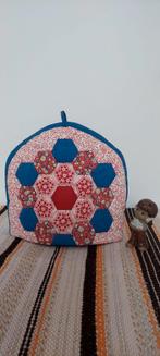 Vintage patchwork theemuts thee, Ophalen of Verzenden, Zo goed als nieuw