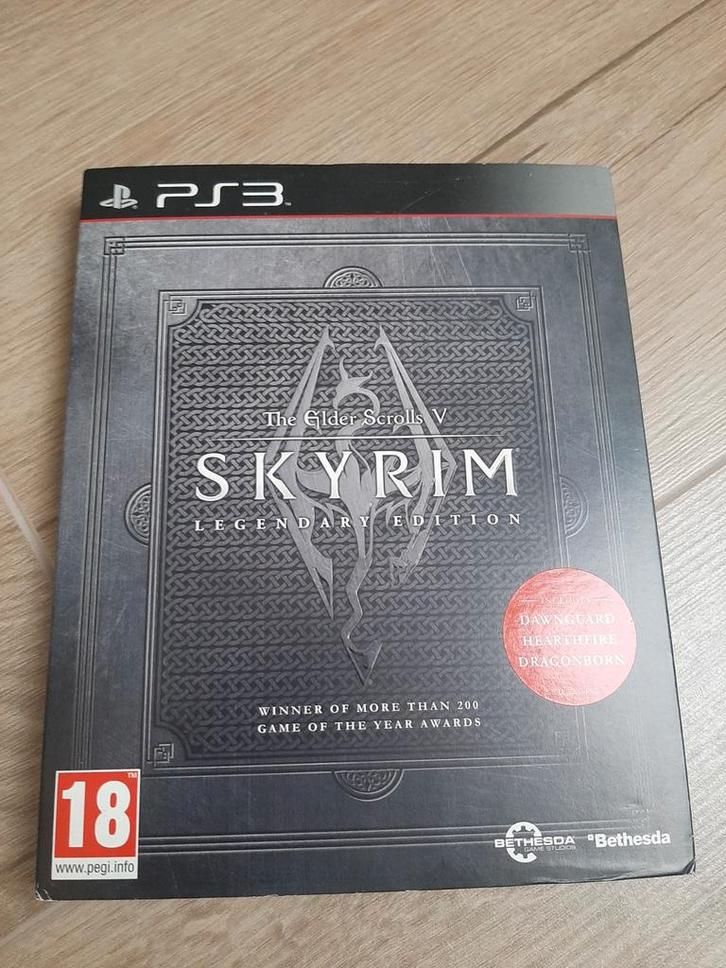 Skyrim Legendary Edition PS3, Spelcomputers en Games, Games | Sony PlayStation 3, Gebruikt, Role Playing Game (Rpg), 1 speler