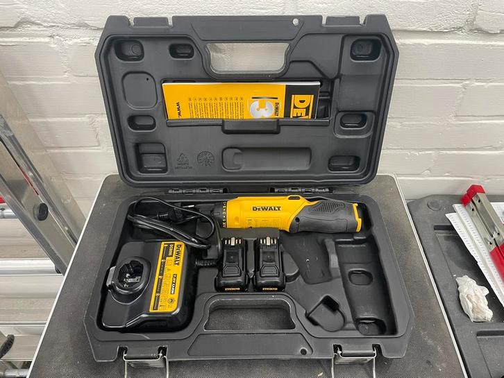 DEWALT DCF680G2 Accu-knikschroefmachine 7.2 V/DC 1.0 Ah ZGAN, Doe-het-zelf en Verbouw, Gereedschap | Boormachines, Zo goed als nieuw