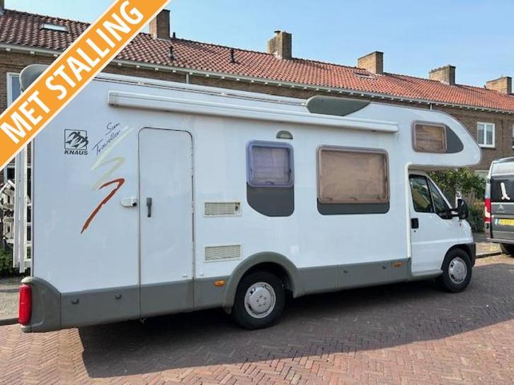 Knaus Sun Traveller 708 K +luifel gezinscamper + stapelbed, Caravans en Kamperen, Campers, Bedrijf, tot en met 6, Knaus, Diesel
