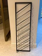 Wijnrek metaal zwart, Huis en Inrichting, Woonaccessoires | Wijnrekken, Ophalen, Metaal, Minder dan 50 cm, 5 tot 15 flessen