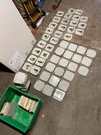 Partij antieke delft blauwe wand tegels, Ophalen