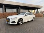 Audi A5 S LINE 40 TFSI 2019 190pk Pano ACC Virtual cockpit, Auto's, Audi, Euro 5, Zwart, 1984 cc, Leder en Stof