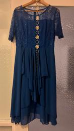 Blauwe galajurk, Maat 38/40 (M), Galajurk, Blauw, Ophalen of Verzenden