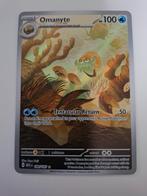 Pokemon - Omanyte (180/165) 151, Hobby en Vrije tijd, Verzamelkaartspellen | Pokémon, Ophalen of Verzenden, Nieuw, Losse kaart