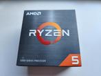 Ryzen 5 5600X in box met stock cooler, Computers en Software, Processors, 6-core, Zo goed als nieuw, Socket AM4, 3 tot 4 Ghz