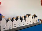 KLM Huisjes Verzameling - 9 Stuks Verzegeld Keramiek, Ophalen of Verzenden, Zo goed als nieuw, Gevuld