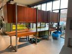 Grote vintage kast met bureaus om aan te werken, Ophalen