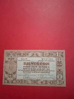 1 gulden Zilverbon uit 1938 in PR-, Postzegels en Munten, Bankbiljetten | Nederland, Ophalen of Verzenden, 1 gulden, Los biljet