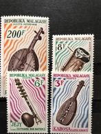 Muziekinstrumenten , Madagaskar 1965, Postzegels en Munten, Postzegels | Afrika, Ophalen of Verzenden, Overige landen, Postfris