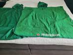 2 x Heineken poncho/ honco. €5,- per stuk., Ophalen of Verzenden, Zo goed als nieuw, Heineken