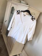 Burberry’s shirt M wit dames, Maat 38/40 (M), Ophalen of Verzenden, Lange mouw, Wit
