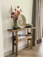 Sidetable Baan | Meerdere maten | Handgemaakt | Baan Woods, Nieuw, Ophalen of Verzenden, Side table, Sitetable, Landelijk, Industrieel, Hout, Robuust