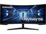SAMSUNG Odyssey G5 LC34G55TWWPXEN - 34 inch - 3440 x 1440, Computers en Software, Monitoren, Ophalen of Verzenden, Refurbished