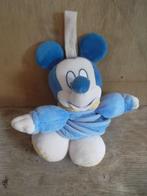 Disney Mickey Mouse pluche muziekdoos Disney Babies, Ophalen of Verzenden, Mickey Mouse, Gebruikt, Beeldje of Figuurtje