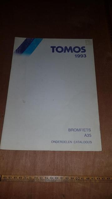 Tomos A35 onderdelen catalogus 1993