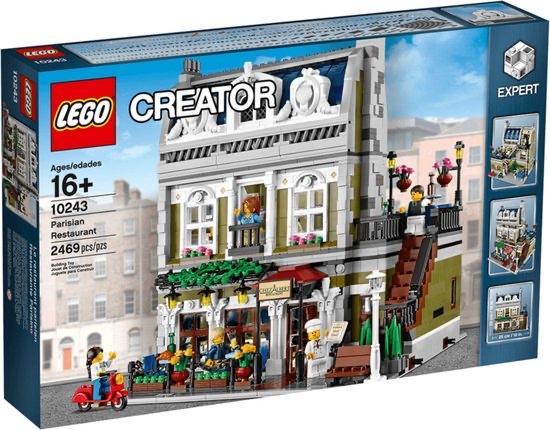LEGO Creator Expert Parijs Restaurant 10243, Kinderen en Baby's, Speelgoed | Duplo en Lego, Nieuw, Lego, Complete set, Ophalen