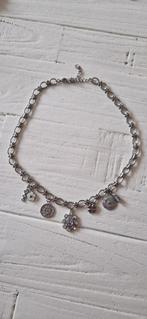 My Jewellery bedel ketting ECHT STAAL zilverkleur NIEUW!!, Sieraden, Tassen en Uiterlijk, Kettingen, Ophalen of Verzenden, Nieuw
