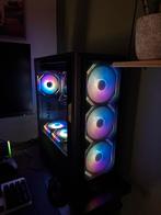 Montech sky two pc case behuizing + 9 fans, Computers en Software, Computerbehuizingen, Ophalen of Verzenden, Zo goed als nieuw