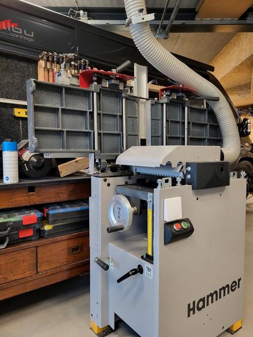 Vlakvandiktebank Hammer,  Felder RL160 fijnstof afzuiging., Doe-het-zelf en Verbouw, Gereedschap | Overige machines, Zo goed als nieuw