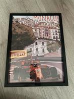 F1 Poster Monaco Charles Leclerc, Rechthoekig Staand, Verzenden, Nieuw, Canvas of Doek