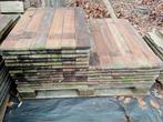 Ruim 8m² Hardhouten planken. 95x17., Tuin en Terras, Palen, Balken en Planken, Minder dan 180 cm, Hardhout, Zo goed als nieuw
