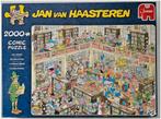 Jan van Haasteren- De Bibliotheek  - (2000 stuks), Ophalen of Verzenden, 500 t/m 1500 stukjes, Zo goed als nieuw, Legpuzzel