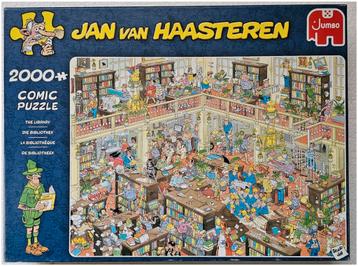 Jan van Haasteren- De Bibliotheek  - (2000 stuks) beschikbaar voor biedingen