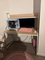 Wit bureau, Huis en Inrichting, Kasten | Computermeubels, Ophalen, Zo goed als nieuw, 120 tot 170 cm