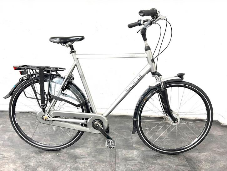 Gazelle Paris Heren Fiets Hoge Frame 65 cm, Fietsen en Brommers, Fietsen | Heren | Herenfietsen, Zo goed als nieuw, Gazelle, 57 tot 61 cm