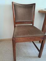 Antieke stoelen hout met stoffen bekleding, Ophalen