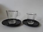 2x Nespresso kop en schotels, Huis en Inrichting, Keuken | Servies, Ophalen of Verzenden, Zo goed als nieuw, Overige stijlen, Kop(pen) en/of Schotel(s)