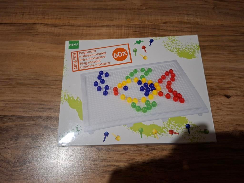 Insteekmozaïek, Kinderen en Baby's, Speelgoed | Educatief en Creatief, Ophalen, Zo goed als nieuw, Bouwen