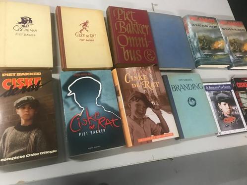 T.K 7 boeken van Piet Bakker Zie actuele lijst Ciske de Rat, Boeken, Overige Boeken, Gelezen, Ophalen of Verzenden