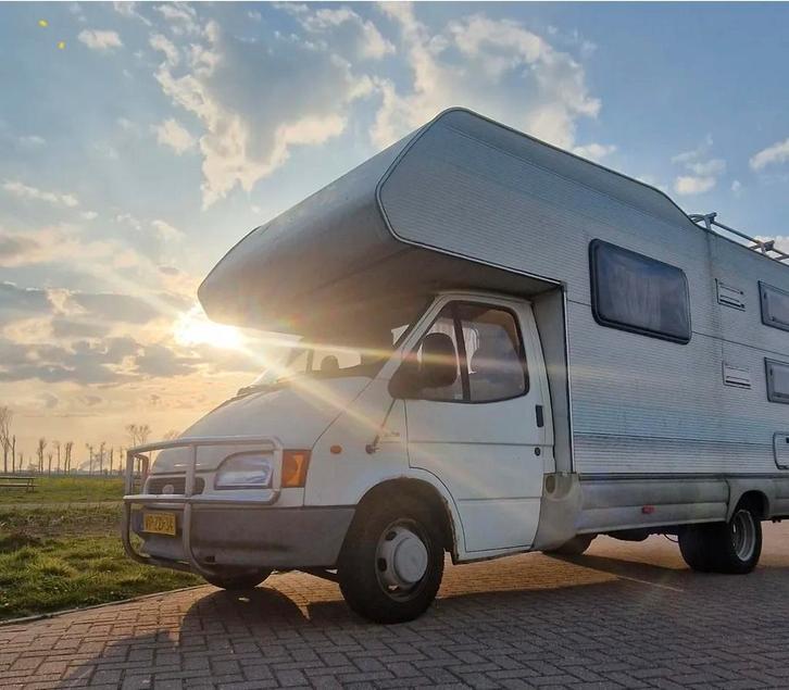 Ford Transit Rimor Camper (1997) – 7 slaapplaatsen, Caravans en Kamperen, Campers, Particulier, tot en met 6, Alkoof, Overige merken