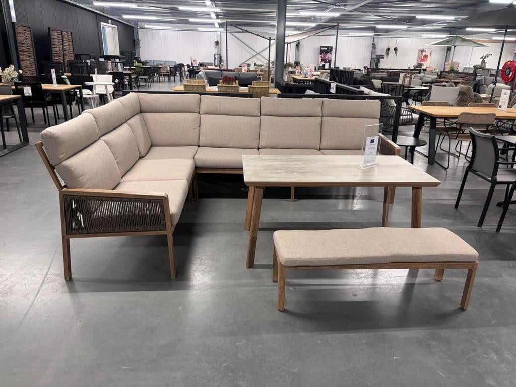 Antonio lounge set By Tierra Outdoor, 6 zitplaatsen, Onbekend, Ophalen of Verzenden, Zo goed als nieuw