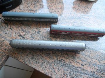 Drie D trein wagons beschikbaar voor biedingen