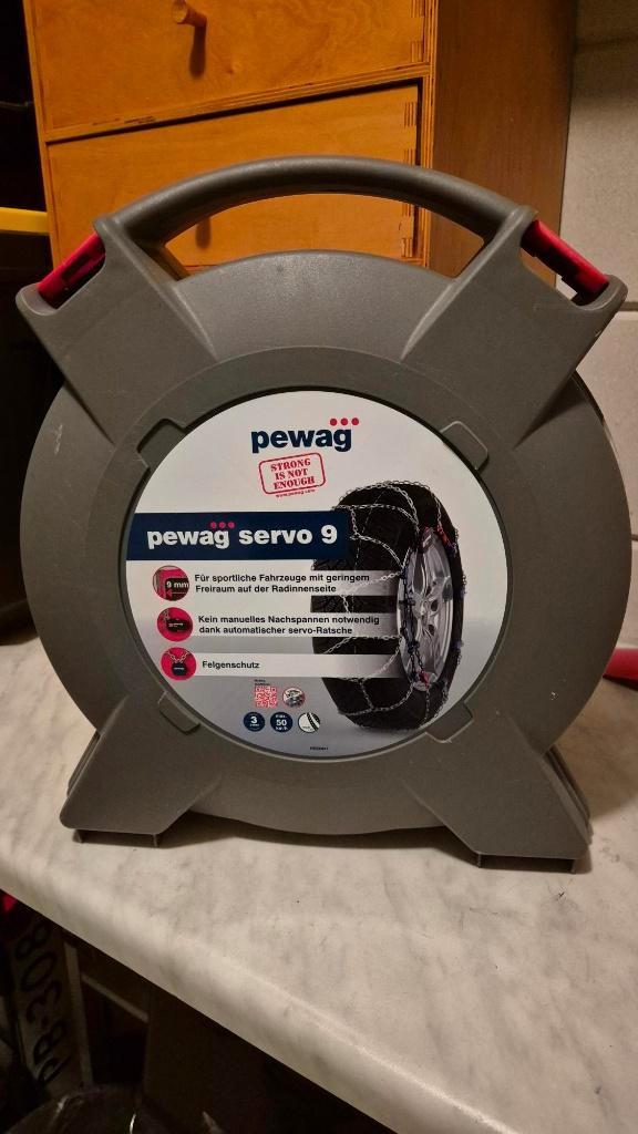 sneeuwkettingen Pewag Servo 9, Auto diversen, Sneeuwkettingen, Zo goed als nieuw, Ophalen of Verzenden
