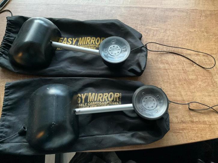 Caravanspiegels voor buitenspiegel, Auto diversen, Aanhangwagen-onderdelen, Gebruikt, Ophalen of Verzenden