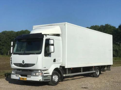 Renault Midlum 12.220 Euro 5 Koffer Laadklep LBW AC, Auto's, Vrachtwagens, Bedrijf, Te koop, ABS, Airconditioning, Centrale vergrendeling