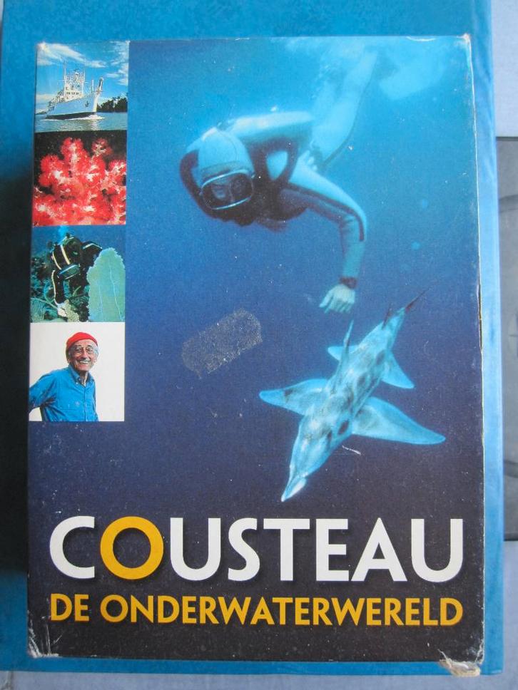 Jacques Cousteau - De onderwaterwereld (6 disc), Cd's en Dvd's, Dvd's | Documentaire en Educatief, Zo goed als nieuw, Natuur, Boxset