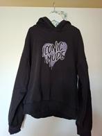 Hoodie Maat 146 - Zwart met Print, Kleding | Dames, H&M, Ophalen of Verzenden, Gedragen, Zwart