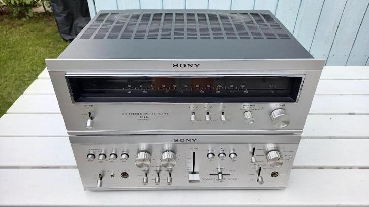 Sony TA-1140 + ST-5140 Vintage Stereo Set (1971-74), Audio, Tv en Foto, Stereo-sets, Zo goed als nieuw, Tuner of Radio, Sony, Losse componenten