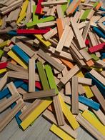 Kapla Stapelblokken - 740 Stuks (nep kapla) plus domino, Kinderen en Baby's, Speelgoed | Bouwstenen, Ophalen, Gebruikt, Overige merken